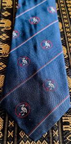 Bloedbank Den Haag stropdas 's-Gravenhage Ooievaar, Ophalen of Verzenden, Nieuw, Blauw