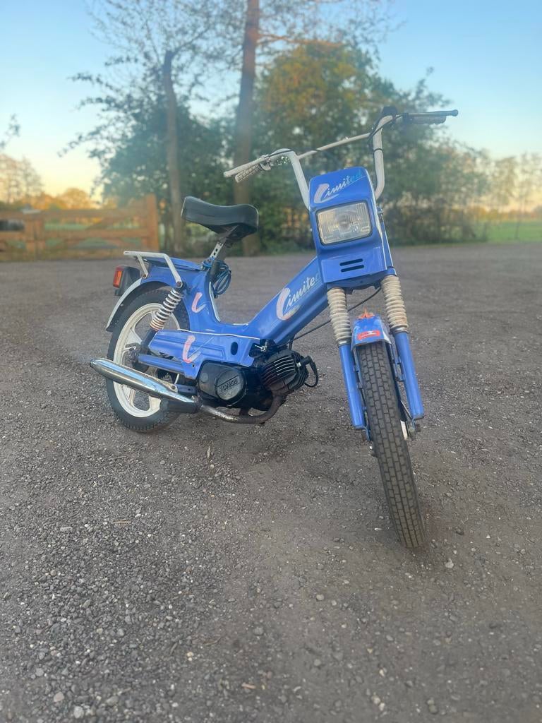 Tomos Limited Bromfiets - Blauw helemaal origineel, Ophalen, Gebruikt, Maximaal 45 km/u