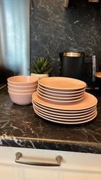 Serviesset ikea roze servies, Huis en Inrichting, Keuken | Servies, Ophalen, Gebruikt, Bord(en), Overige stijlen
