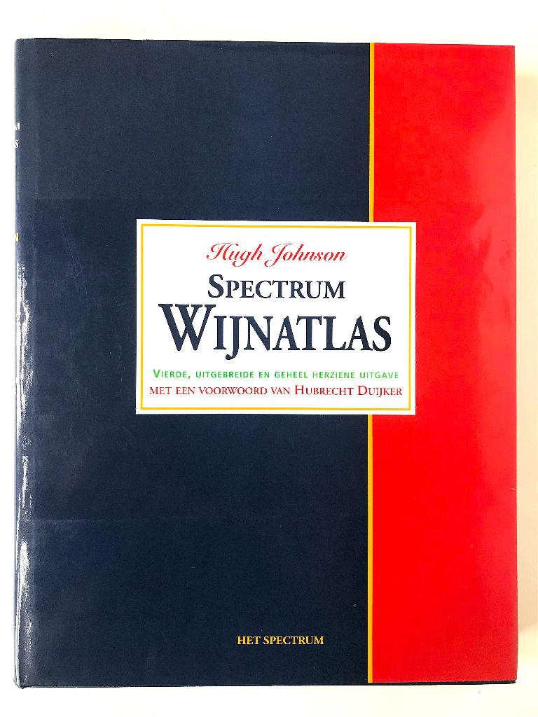 Spectrum Wijnatlas, Hugh Johnson, 4e herziene uitgave, Ophalen of Verzenden, Zo goed als nieuw, Hugh Johnson, Overige gebieden