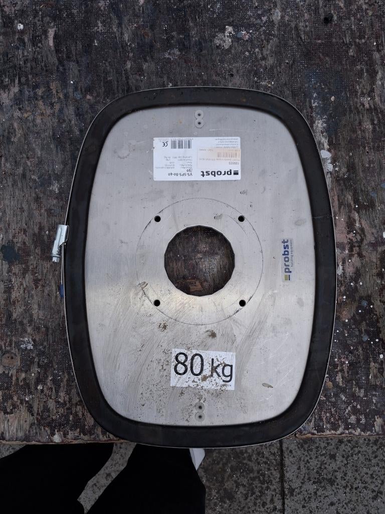 Probst vacuüm zuignap 80 kg, Ophalen