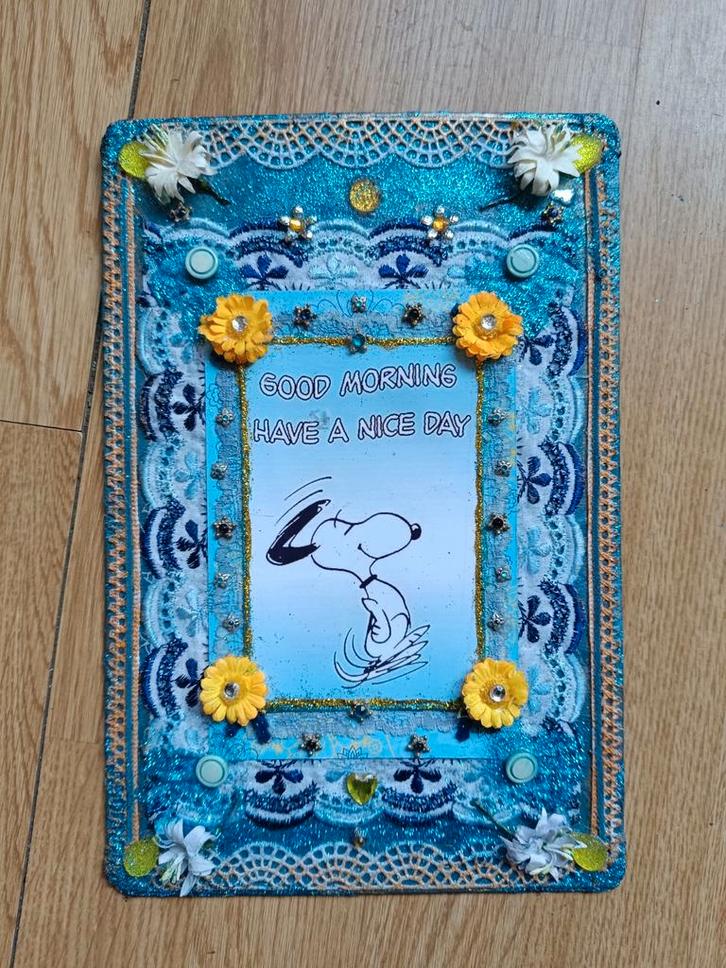 Snoopy - Wandbord, Huis en Inrichting, Woonaccessoires | Wanddecoraties, Nieuw, Ophalen of Verzenden