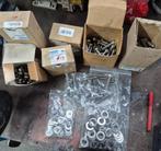 Partij rvs bouten en moeren, Ophalen, 50 tot 100 mm, Nieuw, Rvs