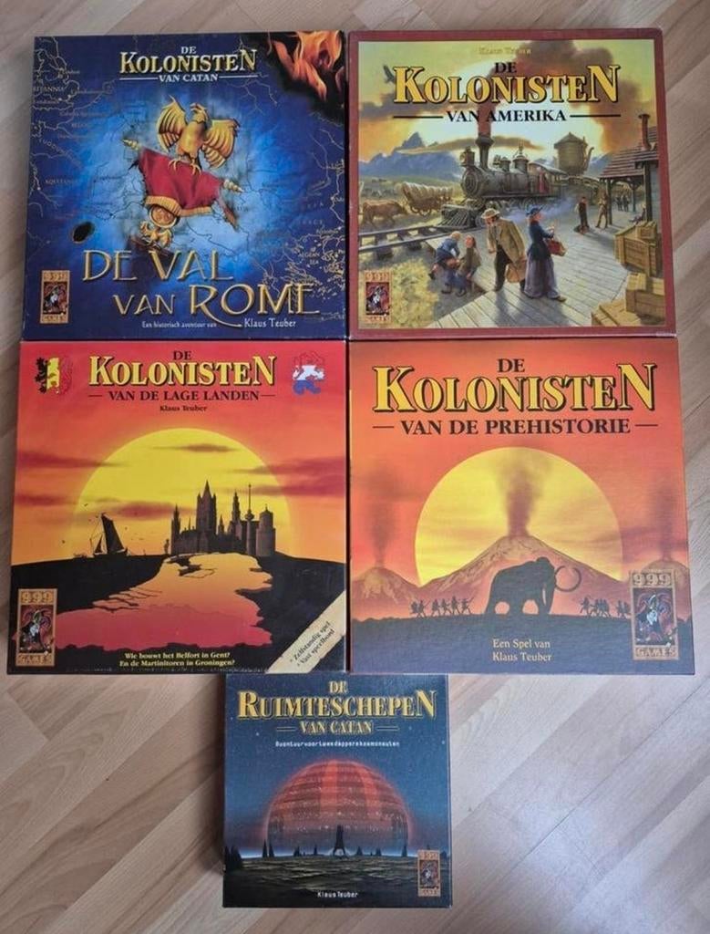 Diverse stand-alone spellen Kolonisten van Catan serie, Drie of vier spelers, Ophalen of Verzenden, Zo goed als nieuw, 999 games.