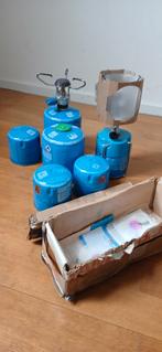 Camping Gaz lampje en gaspit + reserve gas, Ophalen, Zo goed als nieuw