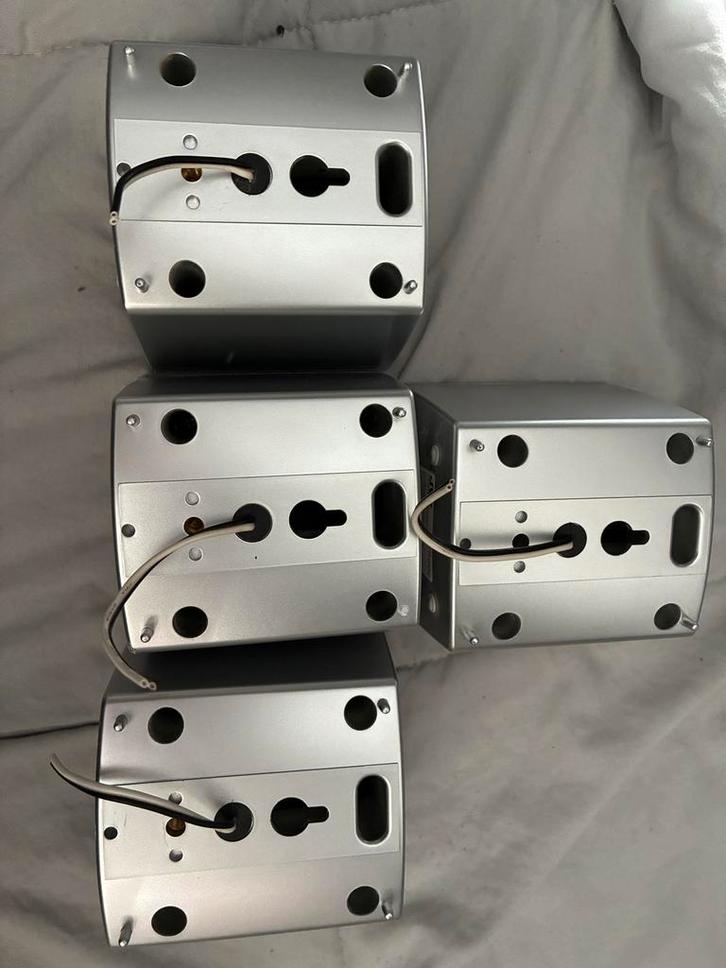 JVC Surroundset Speakers (4x Surround, 1x Center), Audio, Tv en Foto, Luidsprekers, Gebruikt, Surroundset zonder subwoofer, Minder dan 60 watt