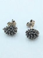 Vintage Zilveren Oorbellen Egel, Verzenden, ., Zo goed als nieuw, .