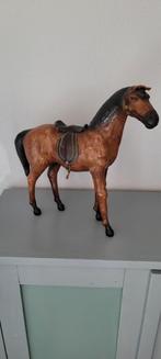 Leren paardje, Verzamelen, Ophalen of Verzenden, Zo goed als nieuw, Paard, Beeldje of Figuurtje
