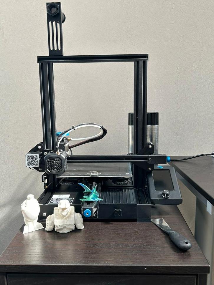 Creality Ender 3 V2 (compleet), Computers en Software, 3D Printers, Gebruikt, Ophalen of Verzenden