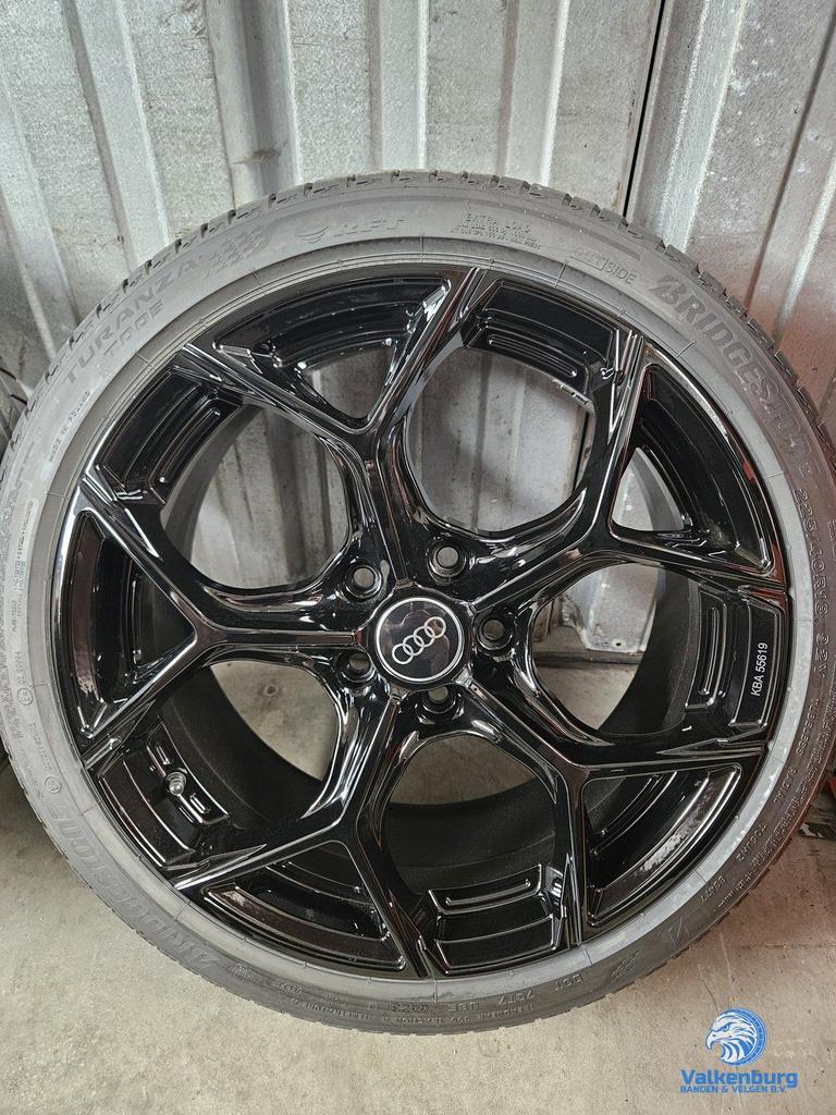 8mm! Nieuwe Audi A3 VW Golf 18 inch GMP zwarte velgen 5x112, 18 inch, Gebruikt, -, -