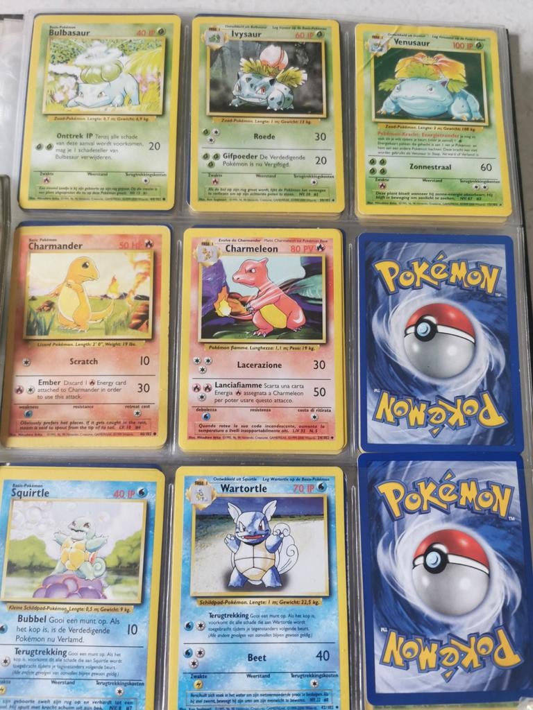 Pokémon 1st Edition Kaarten & Flipos Boek, Ophalen, Gebruikt, Meerdere kaarten