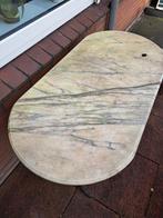 Tafel, Ophalen of Verzenden, Gebruikt, Rechthoekig, Metaal