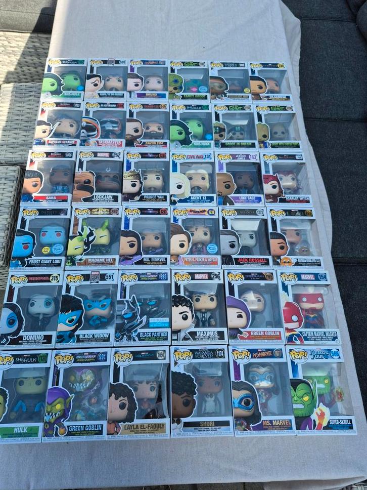 Funko Pop verzameling 200 stuks in een koop, Verzamelen, Poppetjes en Figuurtjes, Zo goed als nieuw, Ophalen