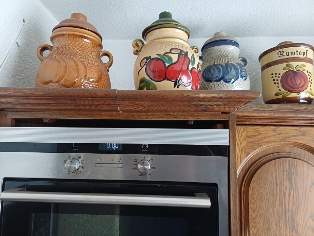 Vintage Rumtopf Potten - Set van 8, Antiek en Kunst, Ophalen of Verzenden