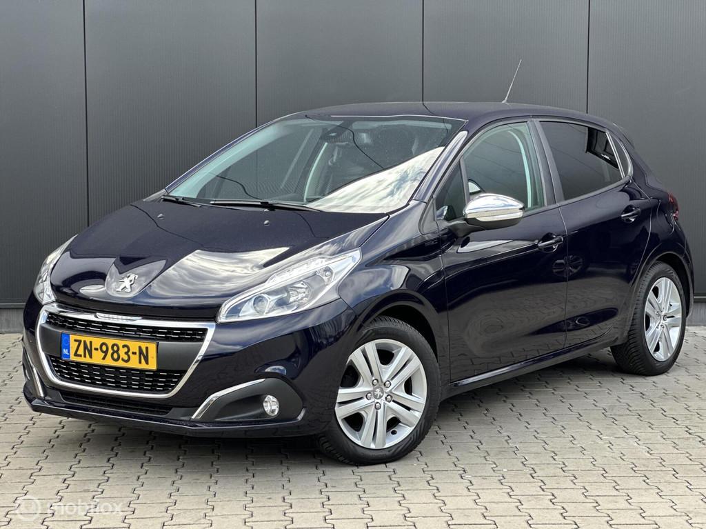 Peugeot 208 1.2 83PK Signature | CRUISE | CARPLAY | NAVI |, 83 pk, Stof, 1199 cc, Blauw
