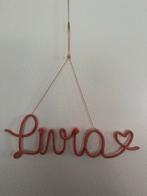 Gepunnikte naam - Decoratie voor de kinderkamer, Ophalen of Verzenden, Nieuw, Knutselwerk