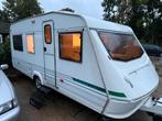 Caravan 5 persoons airco!, Caravans en Kamperen, Caravans, Elddis, Airco, Treinzit, 750 - 1000 kg