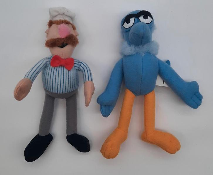 McDonalds Sam the Eagle & Swedish Chef figuren 2002, Verzamelen, Poppetjes en Figuurtjes, Zo goed als nieuw, Ophalen of Verzenden