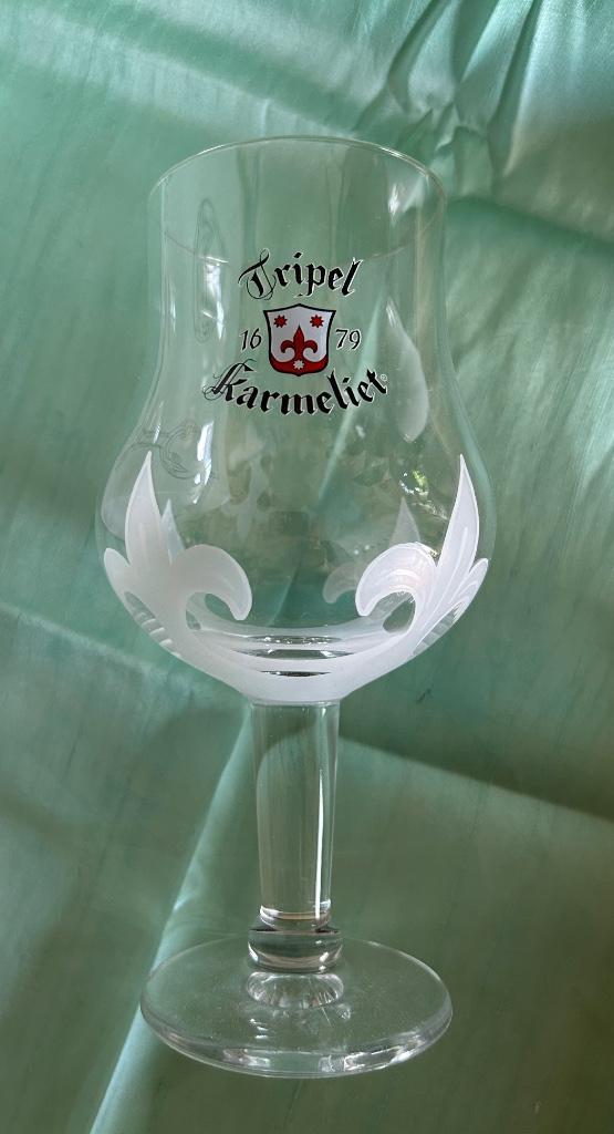 Tripel Karmeliet  6 glazen in doos, Verzamelen, Biermerken, Nieuw, Glas of Glazen, Overige merken, Ophalen of Verzenden