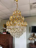 Prachtige antieke Palwa kroonluchter, Ophalen of Verzenden, Gebruikt, Glas, Vintage antiek design hollywood regency klassiek