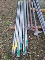 3 bouw schroef stempels en 10 schoren te koop, Doe-het-zelf en Verbouw, Metalen, Ophalen of Verzenden, Gebruikt