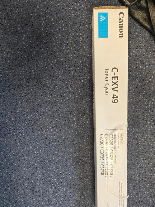 Canon C-EXV 49 Cyan Toner - Nieuw, Computers en Software, Printerbenodigdheden, Nieuw, Toner, Ophalen of Verzenden