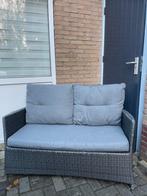 Tuinbank met kussens gratis afhalen in Nunspeet, Tuin en Terras, Ophalen of Verzenden, Gebruikt, Wicker
