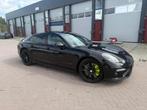 Porsche Panamera 4.0 V8 Turbo S E-hybrid 670pk PDK 2018, Auto's, Automaat, 4 stoelen, Leder en Stof, Zwart
