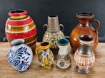 West Germany vaas grote vintage design kunst-keramiek vazen, Verzamelen, Retro, Ophalen of Verzenden, Huis en Inrichting