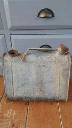 Zinken petroleum jerrycan, Ophalen of Verzenden