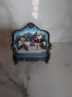 Kerst decoratie bankje met verlichting., Diversen, Kerst, Ophalen of Verzenden