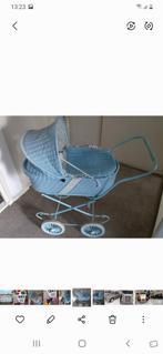Poppenwagen blauw, Kinderen en Baby's, Speelgoed | Poppen, Ophalen, Babypop