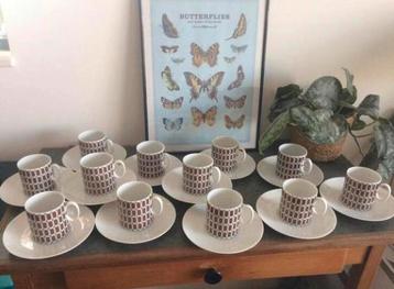 💝 Vintage THOMAS MEDAILLON TOPAS kop schotel wit bruin beschikbaar voor biedingen