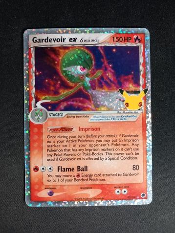 Pokemon Gardevoir ex Celebrations Classic Collection NM beschikbaar voor biedingen