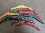 10 vintage/ retro SKAI leer kledinghangers (10), Kleding | Dames, Kledinghangers, Ophalen of Verzenden, Nvt, Nvt, Nvt