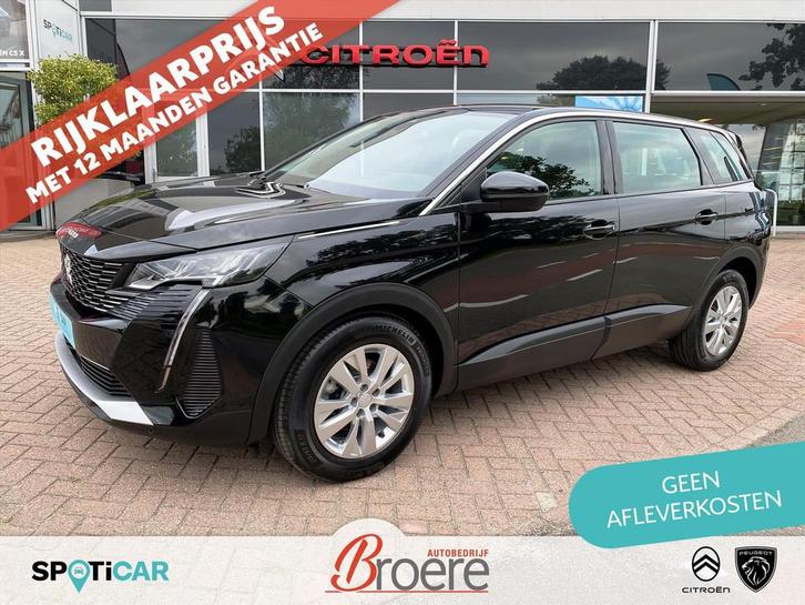 Peugeot 5008 1.2 Turbo 130pk EAT8 Automaat Active Pack | ver, Auto's, Peugeot, Bedrijf, Te koop, Achteruitrijcamera, Airconditioning