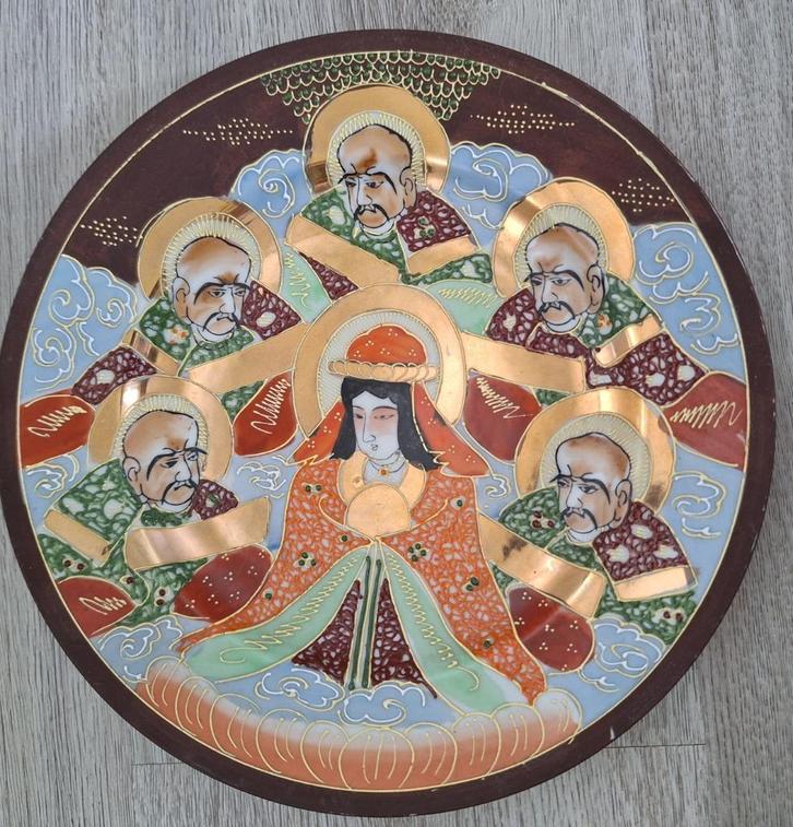 Japans wandbord voor de sier, Antiek en Kunst, Antiek | Wandborden en Tegels, Ophalen of Verzenden