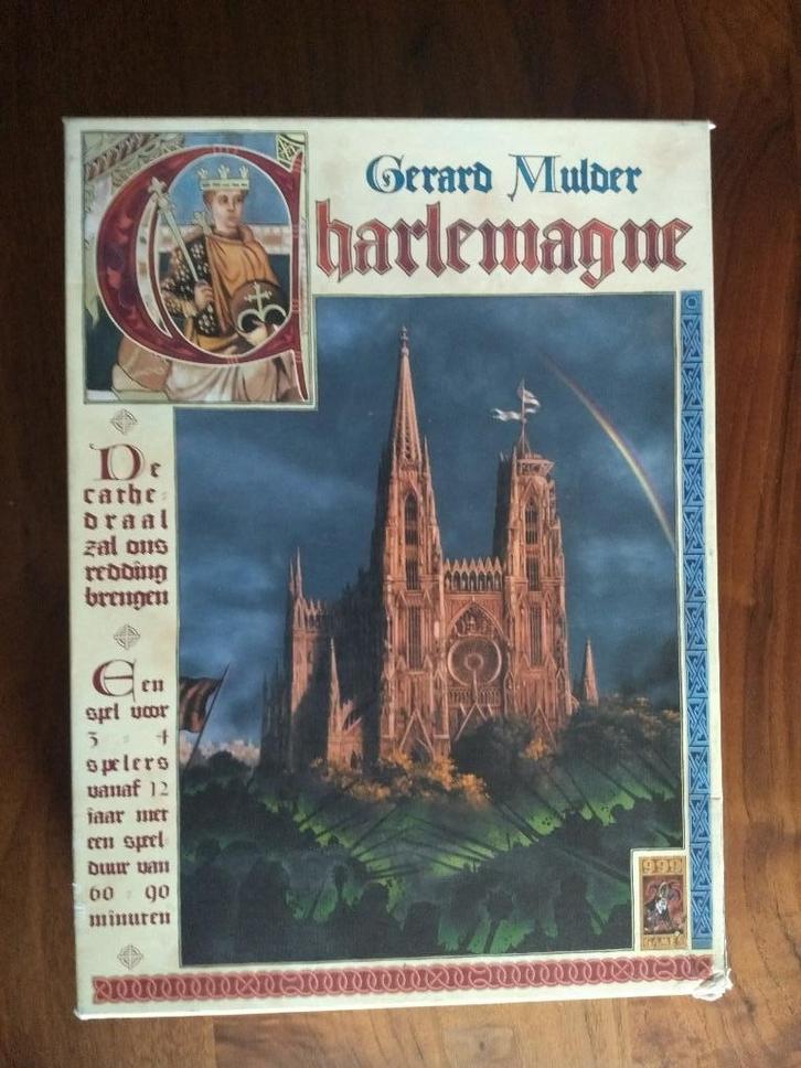 Charlemagne, Hobby en Vrije tijd, Gezelschapsspellen | Bordspellen, Zo goed als nieuw, Drie of vier spelers, Ophalen of Verzenden