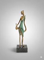 Art Deco Bronzen Beeldje 'Sculptuur Grace', Ophalen of Verzenden