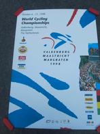 Poster wk wielrennen  limburg  1998   afm. 70 Bij 50 cm, Ophalen of Verzenden, Zo goed als nieuw, A1 t/m A3, Sport
