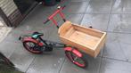 Loekie bakfiets 16 inch, Fietsen en Brommers, Fietsen | Kinderfietsjes, Ophalen of Verzenden, Zo goed als nieuw, 16 tot 20 inch