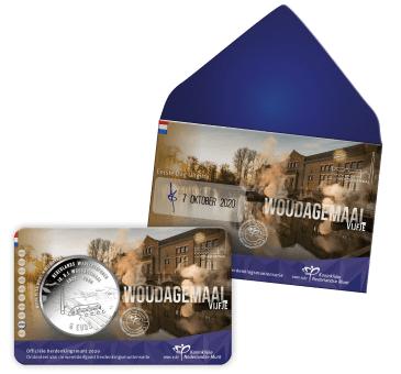 5 Euro Nederland 2020 - Wouda Gemaal Vijfje - EDU Coincard, Verzenden, Overige landen, 5 euro, Losse munt