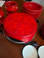 Gourmet / fondue Stockli Swiss made incl met borden retro, Ophalen, Huis en Inrichting