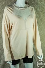 Amy & Clo invogue paris lange mouwen blouse beige maat XXL N, Beige, Maat 46/48 (XL) of groter, Nieuw, Ophalen of Verzenden