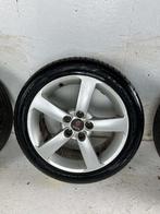 Originele Saab 9-3 9-5 velgen 17" 5x110 zomerset 8mm, Niet ingevuld, Gebruikt, Banden en Velgen, Niet ingevuld