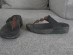 FITFLOP teenslipper  maat 37, Slippers, Zwart, Ophalen of Verzenden, Zo goed als nieuw