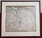 Kopergravure - Kaart oostelijk deel van Brabant, Antiek en Kunst, Ophalen