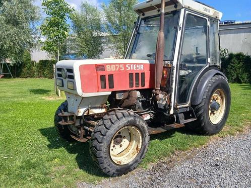 Steyr 8075 Smalspoor tractor, Zakelijke goederen, Agrarisch | Tractoren, Steyr, Gebruikt
