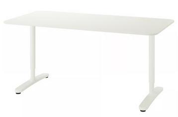 Bureau wit Bekant IKEA 160 x 80 - afbeelding 1