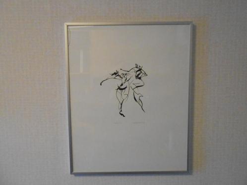 ingelijste zeefdruk Guusje Kaayk (6/10) 2003, Antiek en Kunst, Kunst | Litho's en Zeefdrukken, Ophalen of Verzenden